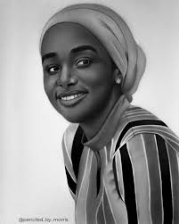 Pencil portraits by artist Morris Kwesi Mensah Baffoe from Accra, Ghana