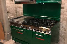 Vintage stove parts chambers model gas range burner drip pan and gas burner buy: Retro Stove Gas Works Project Photos Reviews Chicago Il Us Houzz