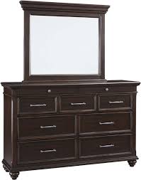 View more dressers by homelegance. Signature Design By Ashley Brynhurst Dark Brown 7 Drawer Dresser And Bedroom Mirror B788 31 36 Big Sandy Superstore Oh Ky Wv