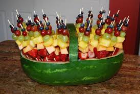 Pin By Hn On Festive Food Fruit Recipes Fruit Kabobs Display Fruit Dishes