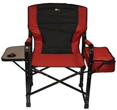 Faulkner 49582 El Capitan Folding Directors Chair Burgundy Black Camping Chairs Camping Chair Design Toddler Chair