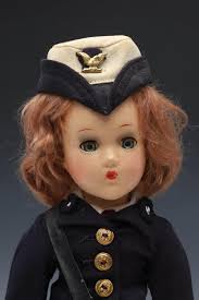 Vintage Madame Alexander WAVE Composition Doll World War II 14 Inches
