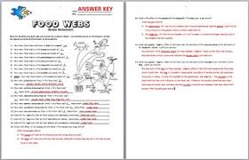 Food webs show the relationship between many different food chains in a single ecosystem. Food Webs Review Worksheet Editable By Tangstar Science Tpt