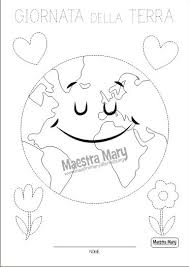 Schede E Disegni Della Terra Maestra Mary Disegni Giorno Della Terra Le Idee Della Scuola