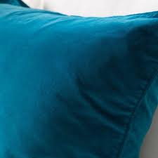 sanela غطاء وسادة تركواز غامق ايكيا cushion cover cushions dark turquoise