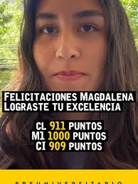 Magdalena Garrido: Superando límites en PAES 2024