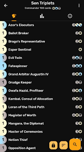 Hey all, below is my Sen Triplets "Politics" deck. Just built, she has seen  about 8 games, and so far she has done pretty well. I'd say her record is  4wins and