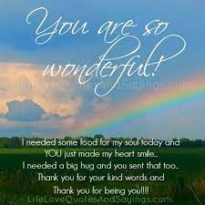 Wonderful You Quotes Quotesgram