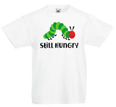 Kids Still Hungry Caterpillar T Shirt World Book Day Reading Outfit Gift Top Men Women Unisex Fashion Tshirt Shirt Design Tees From