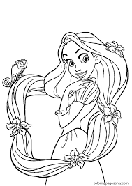No wonder if many little girls want to be her. Printable Disney Princess Rapunzel Coloring Pages Princess Coloring Pages Coloring Pages For Kids And Adults