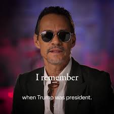 Under my presidency, we will stand united regardless of where we're from.  Thank you, Marc Anthony, for your support.