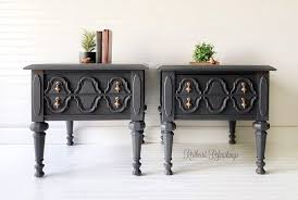 Unique retro broyhill brasilia end table. Vintage Broyhill End Tables Nightstands Grey Rose Gold Mid Etsy End Tables Refinished End Tables Broyhill