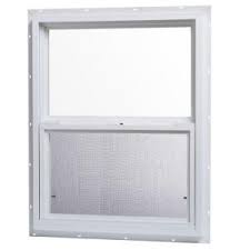 Tafco Windows 24 In X 30 In Single Hung Vinyl Window White Vsh2430op Single Hung Vinyl Windows Window Vinyl Single Hung Windows