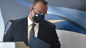 Ενημέρωση συντακτών από τον υφυπουργό πολιτικής προστασίας & διαχείρισης κρίσεων ν. Staikoyras Ayta Einai Ta Ennea Metra Oikonomikhs Sthri3hs Twn Epaggelmatikwn Kladwn Skai