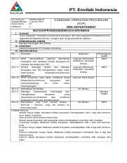 Bahagia makmur surabaya untuk dapat mempersiapkan segala sesuatunya sebelum tanggal tersebut. 13 Sop Mutasi Promosi Demosi Doc Pt Envilab Indonesia No Dokumen Sop Envilab 13 Tanggal Berlaku 1 Januari 2019 Status Revisi 00 Halaman I 2 Standard Course Hero