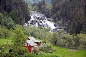 One bedroom at hanuna's basement, rosendal. Hattebergfossen Picture Of Rosendal Kvinnherad Municipality Tripadvisor