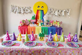 The Dessert Table At This Emoji Birthday Party Is So Much Fun Love The Backdrop See More Party Ideas Emoji Birthday Party Emoji Birthday Free Birthday Stuff