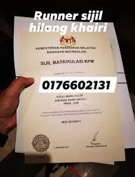 Maybe you would like to learn more about one of these? Alhamdulilah Runner Sijil Pmr Spm Stpm Muet Hilang Facebook