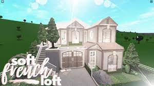 Bloxburg Soft French Loft House Build Youtube Building A House Luxury House Plans Diy House Plans