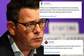 After this case, and the other case, there's only one case left! Vic Premier Dan Andrews Skewers Oz Journalist S Esoteric Mask Question And Now It S A Hilarious Meme B T