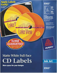 Some of the music in this game was taken . Amazon Com Avery Cd Labels White Matte 40 Cd Labels And 80 Spine Labels 8960 Printer Labels Office Products