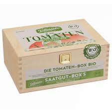 Die box ist wunderschön illustriert und eignet sich so auch perfekt als geschenk und mitbringsel. Saatgut Holzbox Tomaten 7 Bio Saatgut Sorten Online Kaufen Bei Gartner Potschke
