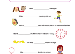 Grade 1 parts of speech worksheets that ask students to identify the nouns, verbs and adjectives in a group of words. Free 1st Grade Grammar Worksheets Education Com