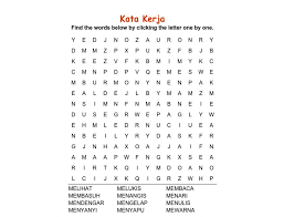 20 kategori pilihan ( yang akan di tambah setiap bulan!!) 2. Kata Kerja Interactive Worksheet