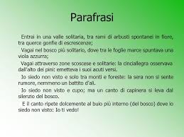 Alle Fronde Dei Salici Parafrasi Della Poesia Poesie Image