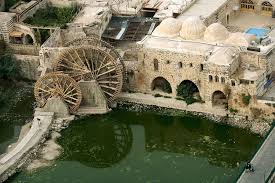 Norias On The Orontes River In Hama Syria Mimari