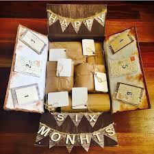 Birthday Gift For Fiance Boy The Most Recent Care Pack I Made For Him For Each Month Together A Heartfelt Expla Diy Anniversary Gift Boyfriend Anniversary Gifts Anniversary Care Package