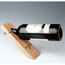 Single Bottle Wooden Wine Stand Liquor Bottle Display By Barbackers 12 95 Wooden Bottle Stand Will Hold A 750ml Wine Bottle Stand Bottle Stand Wine Stand