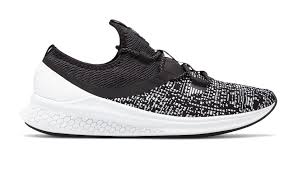 Black And White New Balance Womens Fresh Foam Lazr Sport Black With White With Images Neutral Running Shoes Womens Running Shoes Boot Shoes Women