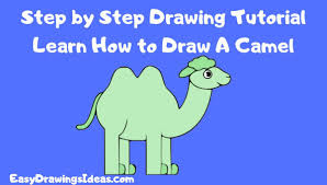 How to draw a camel for kids in easy steps. Desert Ship How To Draw A Camel Easy Step By Step Drawing Tutorials