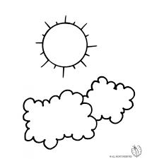 Stai cercando un disegno del sole da colorare? Disegno Di Sole E Nuvole Da Colorare Per Bambini Disegnidacolorareonline Com