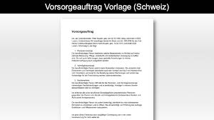 Musterbrief umschreibung vertrag / schenkungsvertrag auto muster als pdf doc zum download : Vorsorgeauftrag Vorlage Schweiz Gratis Word Vorlage