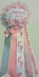 Mommy To Be Pink And Silver Princess Baby Shower Corsage Mum Favor Pin Silver Or Gold Baby Shower Corsage Baby Shower Princess Girl Baby Shower Decorations