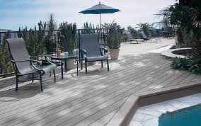 Photo Gallery Showing Trex Installed Around Pools And Hot Tubs Trex Pool Landscaping Backyard Trex