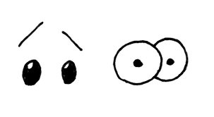 How To Easily Draw Cartoon Eyes To Show Different Emotions