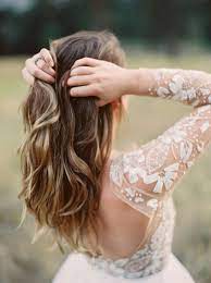 Autumn Bridal Session In Yosemite National Park Wavy Wedding Hair Autumn Bridal Best Wedding Hairstyles
