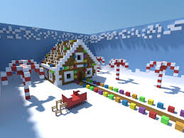 Gingerbread House Merry Christmas Erbody Minecraft Building Amazing Minecraft Minecraft Crafts