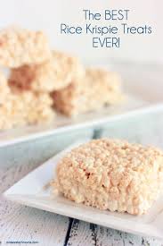 The BEST Rice Krispie Treat Recipe EVER