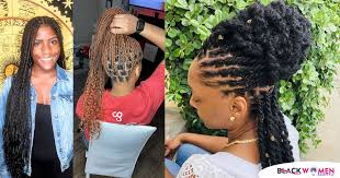 You can wear both in an updo, low bun, ponytail, high bun, pigtails—the possibilities are endless. 66 Photos Stylish Goddess Braids Ideas For African Queens
