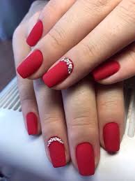 Esmalte para uñas rojo mate 12 ml. Pin On 41 Disenos De Unas Color Rojo