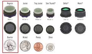 How to find the correct replacement washer for a faucet. Faucet Aerator 1 Gpm Cache M24 X 1 Size Conservationwarehouse Com
