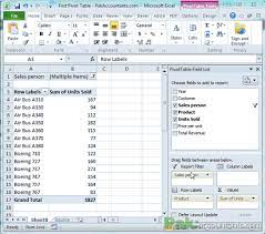 Excel Pivot Table Tutorial For Absolute Beginners Creating Your First Pivot Report 2 Of 2 Pakaccountants Com Pivot Table Microsoft Excel Tutorial Excel