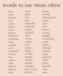 Words To Use More Often Words Words To Use Writing Tips