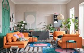 A Fashionable Living Room With Flexible Furniture Ikea Living Room Flexible Furniture Living Room Inspiration