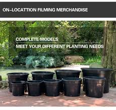 Deep rose plant pot x 10 £6.99. China Black Big Black Plastic Flower Planter Garden Plant Pot Round 15 Gallon Pot China Nursery Flower Pots And Printed Plant Pot Price