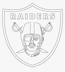 Oakland raiders logo coloring page | free printable coloring pages. Oakland Raiders Logo Outline Raiders Logo Coloring Pages Hd Png Download Kindpng